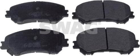 Swag 33 10 2622 - Brake Pad Set, disc brake autospares.lv