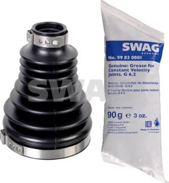 Swag 33 10 2743 - Bellow, drive shaft autospares.lv