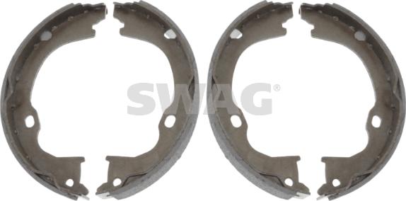 Swag 33 10 2755 - Brake Shoe Set, parking brake autospares.lv