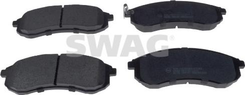 Swag 33 10 7459 - Brake Pad Set, disc brake autospares.lv