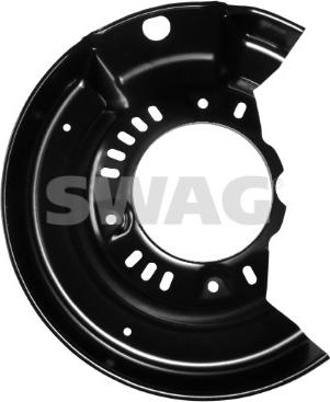 Swag 33 10 7458 - Splash Panel, guard, brake disc autospares.lv