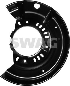 Swag 33 10 7462 - Splash Panel, guard, brake disc autospares.lv