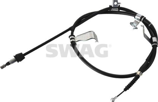 Swag 33 10 7502 - Cable, parking brake autospares.lv