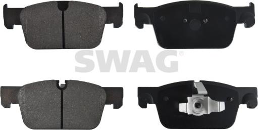 Swag 33 10 7616 - Brake Pad Set, disc brake autospares.lv