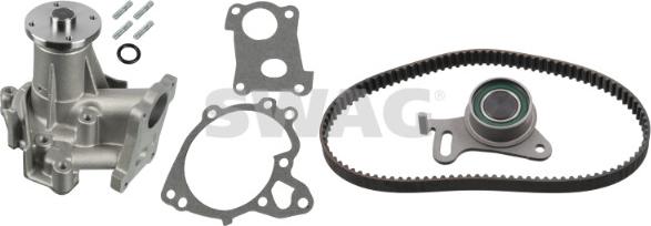 Swag 33 10 7628 - Water Pump & Timing Belt Set autospares.lv