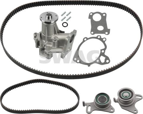 Swag 33 10 7670 - Water Pump & Timing Belt Set autospares.lv