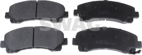 Swag 33 10 7165 - Brake Pad Set, disc brake autospares.lv