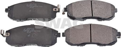 Swag 33 10 7176 - Brake Pad Set, disc brake autospares.lv