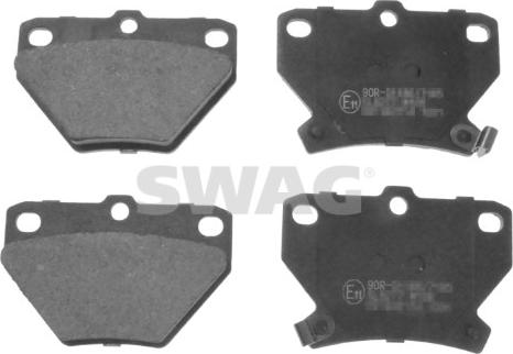 Swag 33 10 7341 - Brake Pad Set, disc brake autospares.lv