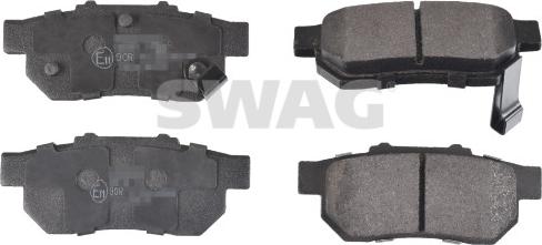 Swag 33 10 7285 - Brake Pad Set, disc brake autospares.lv