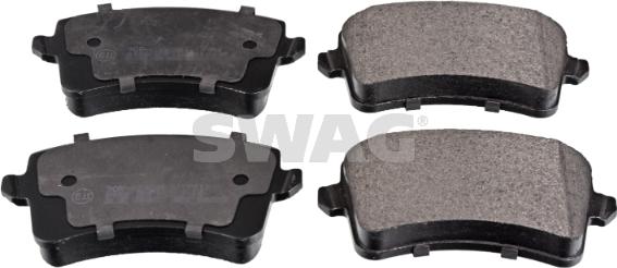 Swag 32 91 6755 - Brake Pad Set, disc brake autospares.lv