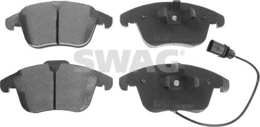 Swag 32 91 6768 - Brake Pad Set, disc brake autospares.lv