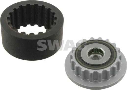 Swag 32 93 0816 - Pulley, alternator, freewheel clutch autospares.lv