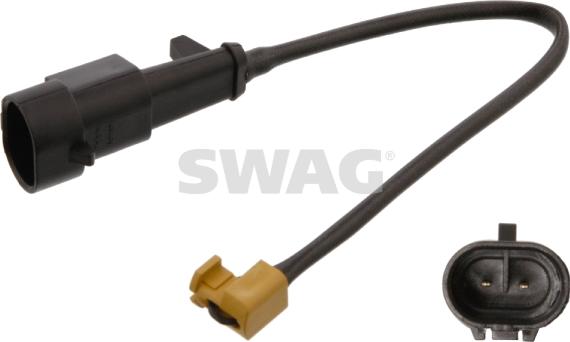 Swag 37 93 5447 - Warning Contact, brake pad wear autospares.lv