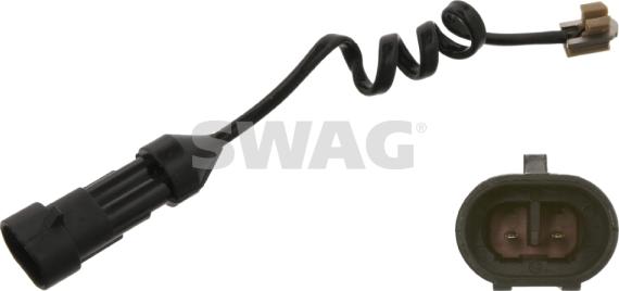 Swag 37 93 5450 - Warning Contact, brake pad wear autospares.lv