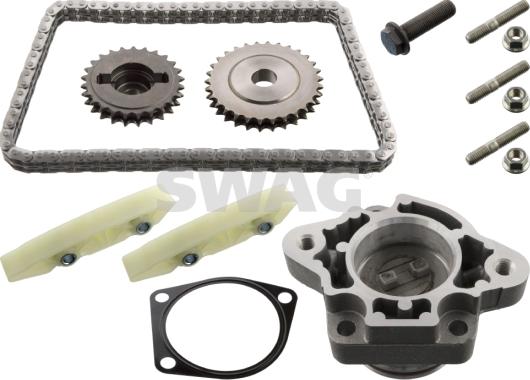 Swag 37 10 2386 - Chain Set, oil pump drive autospares.lv