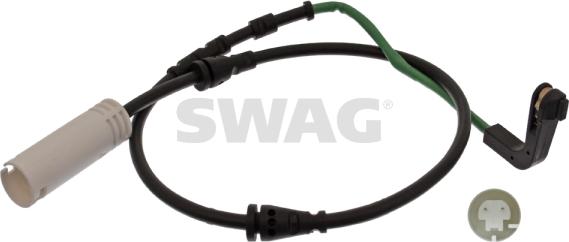 Swag 20 94 4335 - Warning Contact, brake pad wear autospares.lv