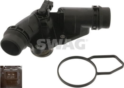 Swag 20 94 3624 - Coolant thermostat / housing autospares.lv