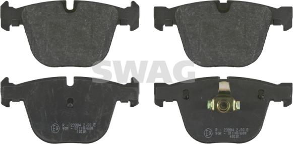 Swag 20 91 6467 - Brake Pad Set, disc brake autospares.lv