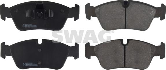 Swag 20 91 6531 - Brake Pad Set, disc brake autospares.lv