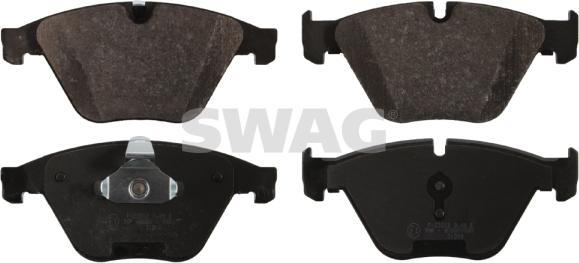 Swag 20 91 6865 - Brake Pad Set, disc brake autospares.lv