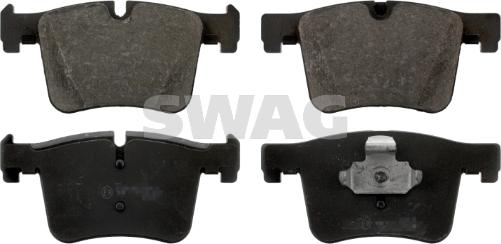 Swag 20 91 6861 - Brake Pad Set, disc brake autospares.lv