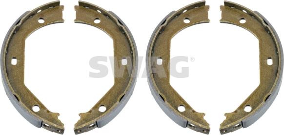 Swag 20 91 8535 - Brake Shoe Set, parking brake autospares.lv