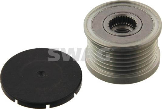 Swag 20 93 1729 - Pulley, alternator, freewheel clutch autospares.lv