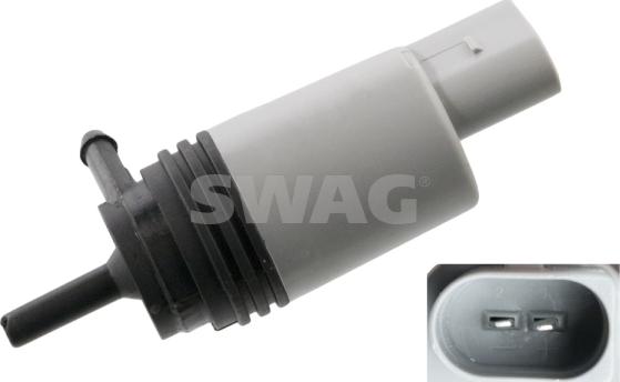 Swag 20 92 6495 - Water Pump, window cleaning autospares.lv