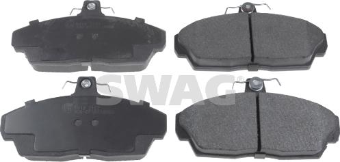 Swag 22 91 6355 - Brake Pad Set, disc brake autospares.lv