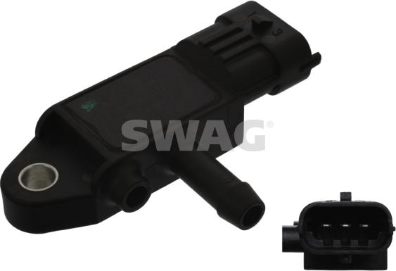 Swag 70 94 4337 - Sensor, exhaust pressure autospares.lv