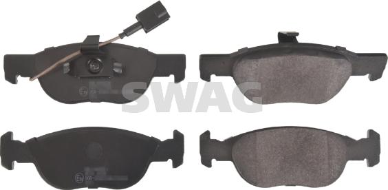 Swag 70 91 6089 - Brake Pad Set, disc brake autospares.lv