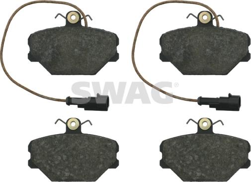 Swag 70 91 6086 - Brake Pad Set, disc brake autospares.lv