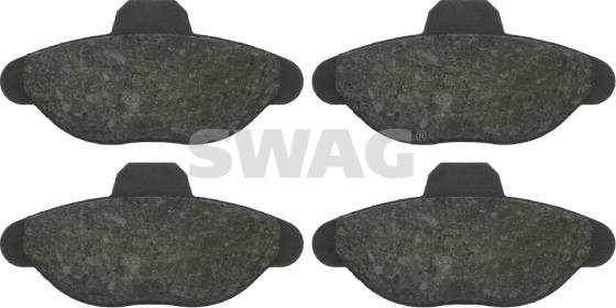 Swag 70 91 6082 - Brake Pad Set, disc brake autospares.lv