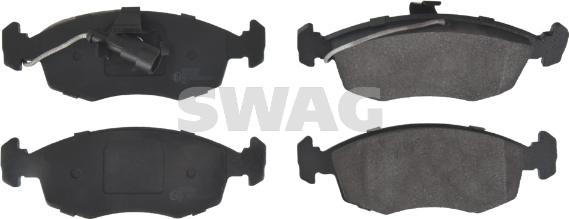 Swag 70 91 6390 - Brake Pad Set, disc brake autospares.lv