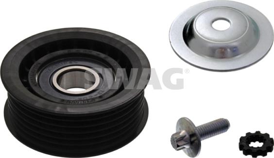 Swag 70 10 0091 - Pulley, v-ribbed belt autospares.lv