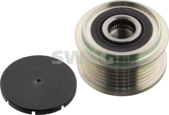 Swag 70 10 1713 - Pulley, alternator, freewheel clutch autospares.lv