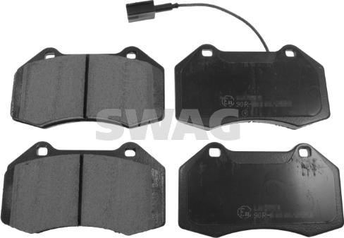 Swag 70 11 6011 - Brake Pad Set, disc brake autospares.lv