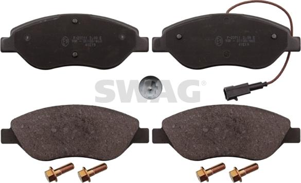 Swag 70 11 6013 - Brake Pad Set, disc brake autospares.lv