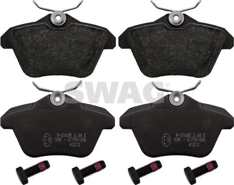 Swag 72 11 6103 - Brake Pad Set, disc brake autospares.lv