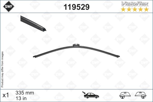 SWF 119529 - Wiper Blade autospares.lv