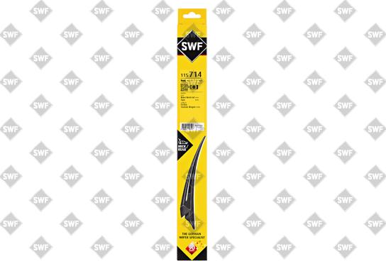 SWF 115714 - Wiper Blade Rubber autospares.lv