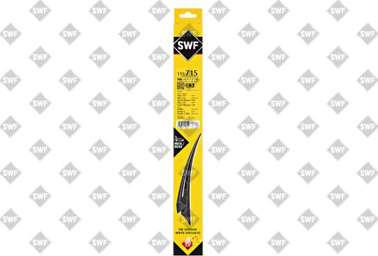 SWF 115715 - Wiper Blade Rubber autospares.lv