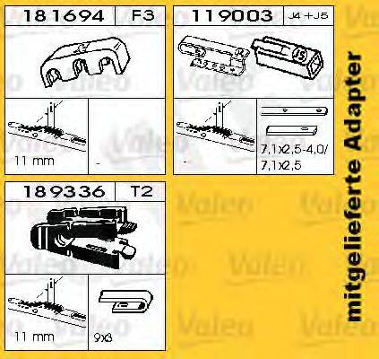 SWF 116107 - Wiper Blade autospares.lv