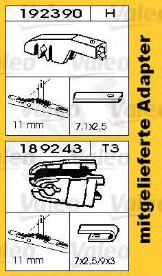 SWF 116115 - Wiper Blade autospares.lv