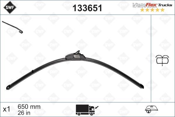 SWF 133651 - Wiper Blade autospares.lv