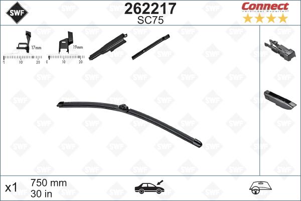 SWF 262217 - Wiper Blade autospares.lv