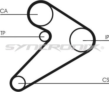 SYNCRONIX SY210517714 - Timing Belt Set autospares.lv