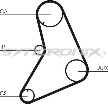 SYNCRONIX SY110685 - Timing Belt Set autospares.lv