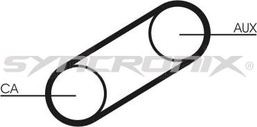 SYNCRONIX SY0639N - Timing Belt autospares.lv